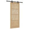 vidaXL Porta scorrevole ORKDAL 86 x 211 cm Legno Massello di Pino