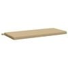 vidaXL Cuscino per panchina SOEST 100% Poliestere Beige