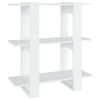 vidaXL Libreria/Divisorio Bianco 80x30x87 cm