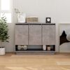 vidaXL Credenza Grigio Cemento 97x31x75 cm in Truciolato
