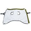 vidaXL Cappotto Cani Imbracatura Impermeabile Riflettente Verde L48