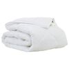 vidaXL Piumone 220 x 135 x 4 cm No Poliestere Bianco Traspirante