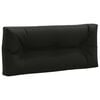 vidaXL Cuscino per schienale di pallet VIANEN 100% Poliestere Nero