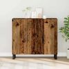 vidaXL Credenza Legno vecchio 90 x 34 x 80 cm Legno multistrato