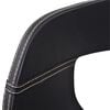 vidaXL Sedie da Pranzo 2 pz Nere in Legno Curvato e Similpelle