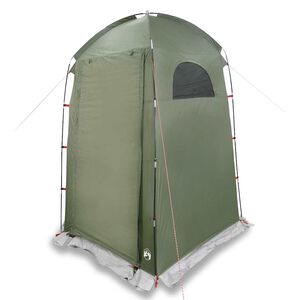 vidaXL Tenda da Doccia Verde Oliva Impermeabile