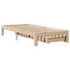 vidaXL Giroletto con Cassetti 75x190 cm in Legno Massello di Pino