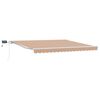 vidaXL Tenda retrattile Multicolore 400 &times; 300 cm Tessuto e Alluminio