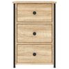 vidaXL Comodino Rovere Sonoma 40x36x60 cm in Legno Multistrato