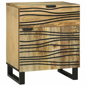 vidaXL Armadio da Notte Naturale 50 x 33 x 60 cm Legno ingegnerizzato
