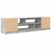 vidaXL Mobile Porta TV Grigio Cemento 188,5x41x50 cm Legno Multistrato