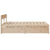 vidaXL Letto senza Materasso 120x200 cm in Legno Massello di Pino