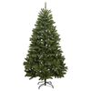 vidaXL Albero di Natale Artificiale Incernierato con Base Verde 210 cm