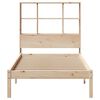 vidaXL Letto Libreria senza Materasso 90x190 cm Legno Massello Pino
