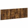 vidaXL Testiera da Muro UTRECHT Rovere Fumo Legno ingegnerizzato