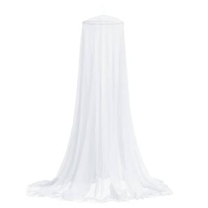 vidaXL Zanzariera per Letto 220 Rete Bianca 56x56x220 cm