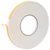 vidaXL Nastro adesivo in schiuma Bianco 10mm x 10m Schiuma CR