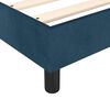 vidaXL Struttura Letto a Rete a Molle Blu Scuro 90x190 cm in Velluto
