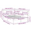 vidaXL Letto Libreria senza Materasso 120x200cm Legno Massello di Pino