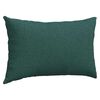 vidaXL Cuscini da Divano 2 pcs Verde Scuro 50 x 30 cm Tessuto