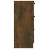 vidaXL Credenza Rovere Fumo 60x30x70 cm in Legno tecnico