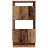 vidaXL Mobile da lavanderia con porta Legno vecchio 50 x 68 x 102 cm