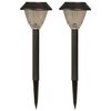Luxform Faretti Solari a LED da Giardino Kodiak 2 pz