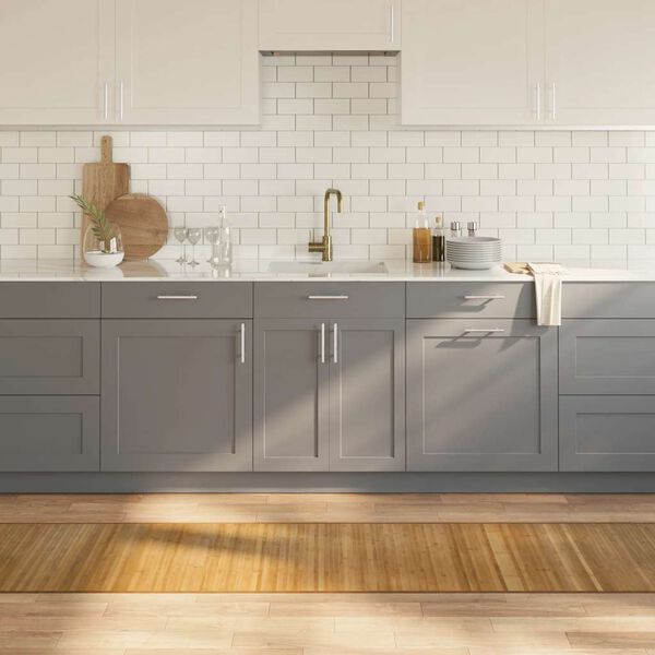 vidaXL Tappeto Rettangolare Naturale 60x300 cm in Bamb&ugrave;