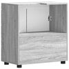 vidaXL Set di Armadi da Bagno TULUM Grigio Sonoma 60 x 34 x 63 cm
