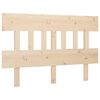 vidaXL Testiera per Letto 143,5x3x81 cm in Legno Massello di Pino