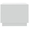 vidaXL Tavolino da Salotto Bianco 55x55x43 cm in Truciolato