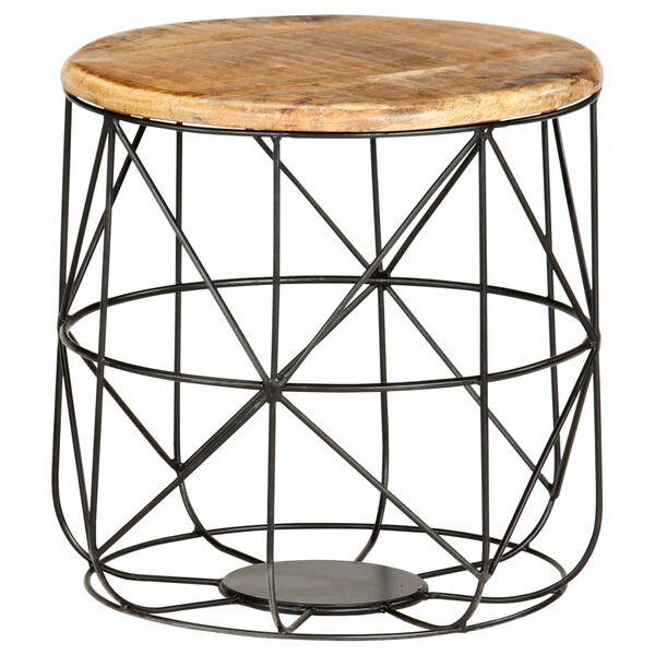 vidaXL Tavolini da Salotto 2 pz in Legno Massello di Mango