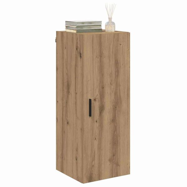 vidaXL Pensile Rovere artigianale 34,5 x 34 x 90 cm Legno multistrato