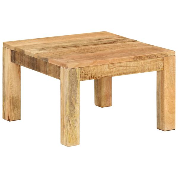 vidaXL Tavolino da Salotto 55x55x35 cm in Legno Massello di Mango