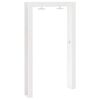 vidaXL Doccia da esterno 226 cm Legno massello di pino e acciaio inox