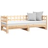vidaXL Dormeuse Estraibile 2x(90x200) cm Legno Massello di Pino