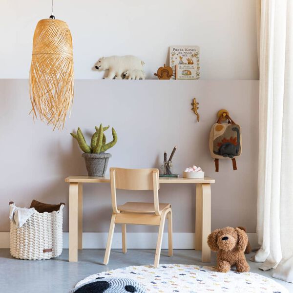 KidsDepot Tavolo da Gioco Dim in Legno Compensato