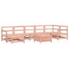 vidaXL Set Divani da Giardino 8 pz in Legno Massello Abete Douglas