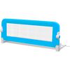 vidaXL Sponda di Sicurezza per Lettino Bambino 102 x 42 cm Blu