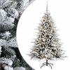 vidaXL Albero di Natale artificiale con palline 120 cm 150 LED