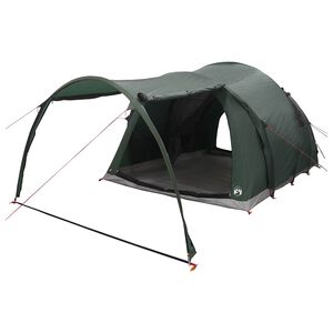 vidaXL Tenda a tunnel 370 x 275 x 210 cm Verde militare