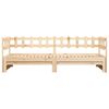 vidaXL Dormeuse Estraibile 2x(90x200) cm Legno Massello di Pino