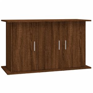 vidaXL Supporto Acquario 101x41x58 cm Legno Multistrato Rovere Marrone