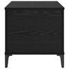 vidaXL Tavolino da salotto Rovere Nero 60 x 44,5 x 45 cm