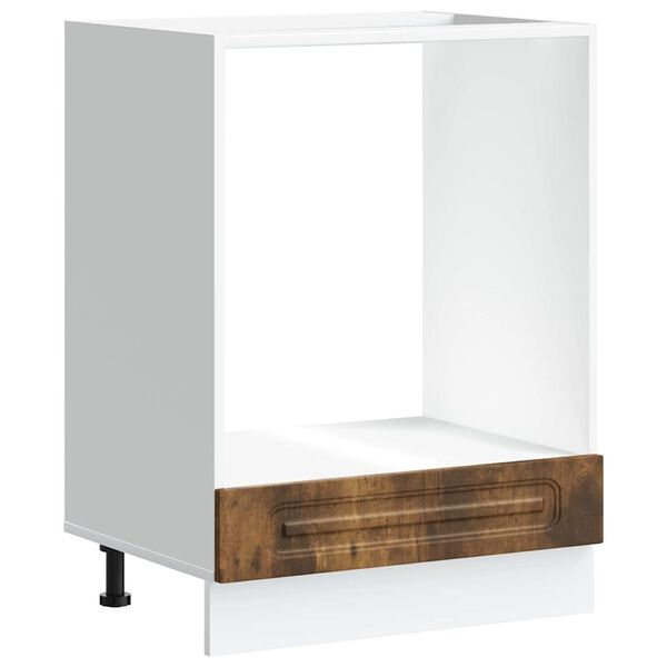 vidaXL Armadio per Forno Kalmar Rovere Fumo in Legno Multistrato