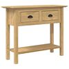 vidaXL Tavolo consolle BODO Marrone miele 91 x 34.7 x 74 cm