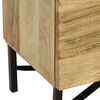 vidaXL Credenza in Legno Massello di Mango 60x35x75 cm