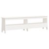 vidaXL Panca da Ingresso Bianca 160x28x45 cm in Legno Massello di Pino