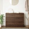 vidaXL Credenza Rovere Marrone 100x35x76 cm in Legno Multistrato