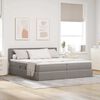 vidaXL Letto con Contenitore Talpa 180 x 200 cm Pelle Sintetica